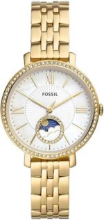 Fossil Women's Analog Quartz Watch with Stainless Steel Strap ES5167