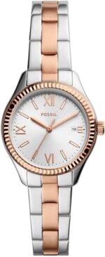 Fossil Rye Three-Hand Date Two-Tone Stainless Steel Watch - BQ3928