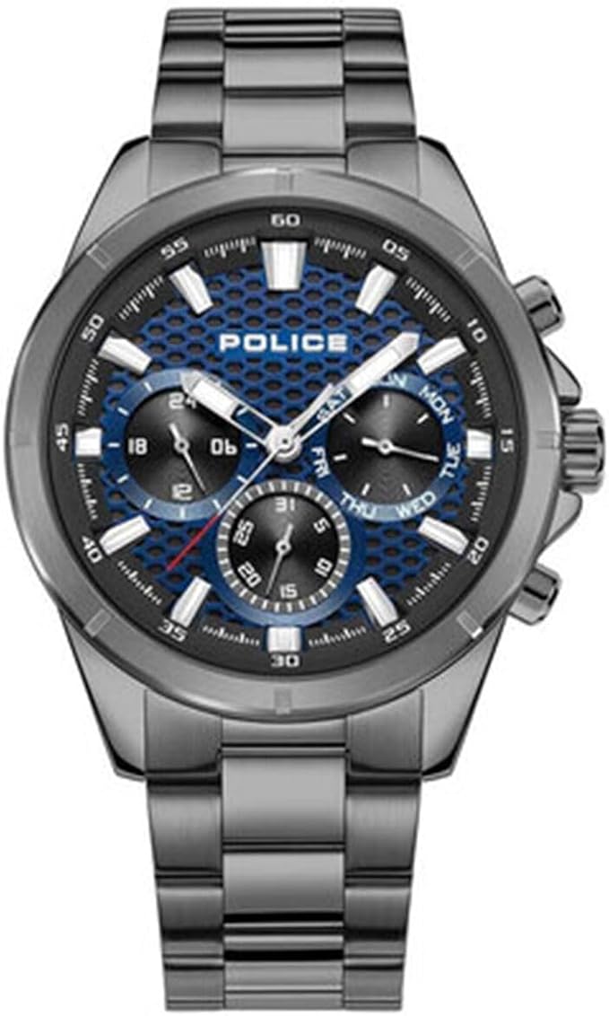 6130D7Xa9yL._AC_SX679_ Police Watches Malawi Men's Watch with IP Gun Metal Bracelet PEWGK2204105 - Image 1