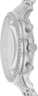 Fossil ES5217 Neutra Chronograph Stainless Steel Analog Watch for Women, 36 mm Size, Silver - Image 4