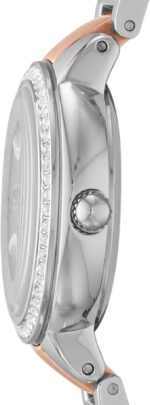 Fossil Womens Quartz Watch, Analog Display and Stainless Steel Strap - Image 3