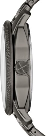 Fossil Machine Men's Watch with Stainless Steel or Leather Band, Chronograph or Analog Watch Display - Image 3