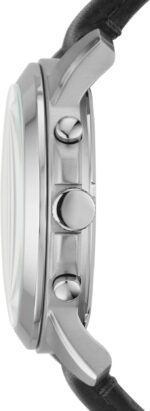 Fossil Leather Mens Quartz Watch - Image 3