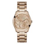 Guess Women's Watch Rose Gold Tone Case Rose Gold Dial Quartz