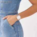 Fossil Scarlette Analog Silver Dial Women's Watch-Es5261 - Stainless Steel - Image 2