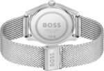 BOSS Analogue Quartz Watch for Men Principle Collection with Leather or Stainless Steel Strap, Available in Black, Brown, Blue, Green and Grey - Image 2