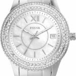 Fossil Stella Analog Mother of Pearl Dial Women's Watch-ES5130