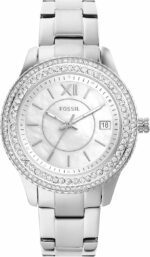 Fossil Stella Analog Mother of Pearl Dial Women's Watch-ES5130