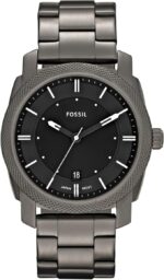 Fossil Machine Men's Watch with Stainless Steel or Leather Band, Chronograph or Analog Watch Display