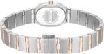 Cerruti 1881 Aosta Silver Rose Gold Plated Stainless Steel Bracelet Analog Watch for Women, 19mm - Image 2