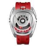Tsar Bomba Reactor TB8213A-04 Interchangeable Automatic Red Rubber Strap