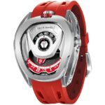 Tsar Bomba Reactor TB8213A-04 Interchangeable Automatic Red Rubber Strap - Image 4