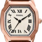 Fossil Women's Harlow Three-Hand Rose Gold-Tone Stainless Steel Watch