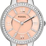 Fossil Womens Quartz Watch, Analog Display and Stainless Steel Strap