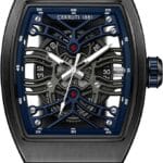 Cerruti 1881 Calliano Men's 51mm Clear Dial Blue Rubber Strap Analog Watch