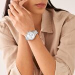 Fossil ES5217 Neutra Chronograph Stainless Steel Analog Watch for Women, 36 mm Size, Silver - Image 5