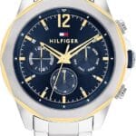Tommy Hilfiger Men's Multifunction Quartz Watch – Stainless Steel Case, 5 ATM Water Resistant, Urban Style Timepiece, Gift for Him