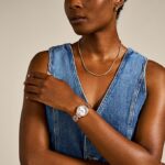 Fossil Womens Quartz Watch, Analog Display and Stainless Steel Strap - Image 2