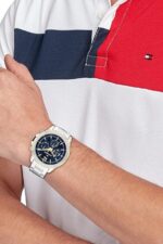 Tommy Hilfiger Men's Multifunction Quartz Watch – Stainless Steel Case, 5 ATM Water Resistant, Urban Style Timepiece, Gift for Him - Image 2