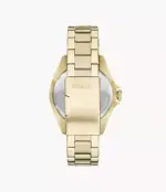 Fossil Dalton Three-Hand Gold-Tone Stainless Steel Watch - Image 2