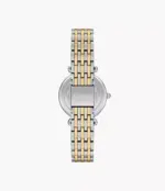 Carlie Mini Three-Hand Two-Tone Stainless Steel Watch - Image 4