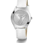 Guess Women's Watch Silver Tone Case Silver Dial Quartz