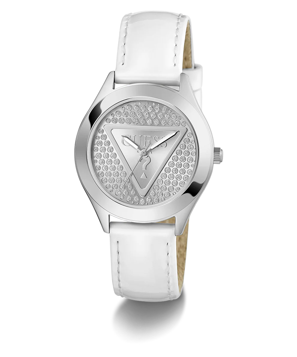 GW0745L3_Q Guess Women's Watch Silver Tone Case Silver Dial Quartz - Image 1