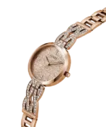 GUESS Ladies Rose Gold Tone Analog Watch - Image 3