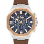 Lee Cooper Men's Multi Function Dark Blue Dial Watch - LC07983.594