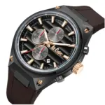 Lee Cooper Men's Black Dial Multi Function Watch - LC08063.061 - Image 3