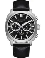 Lee Cooper Men's Multi Function Black Dial Watch - LC08172.351