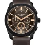 Lee Cooper Men's Multi Function Brown Dial Watch - LC08178.642
