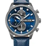 POLICE REACTOR Men's Anolog Blue Dial Watch - PEWGF0039202