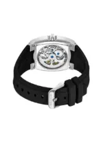 POLICE - Skeletor Watch For Men Black Dial With Black Silicone Strap - PEWJR0005902 - Image 2