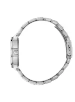 Quartz watch in metal, blue, silver - LC08019.300 - Image 2