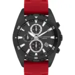 Lee Cooper Men's Black Dial Multi Function Watch - LC07527.658