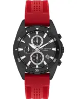 Lee Cooper Men's Black Dial Multi Function Watch - LC07527.658