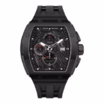 Montre Tsar Bomba Chronographe Acier Noir - TB8211QII07