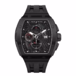 Montre Tsar Bomba Chronographe Acier Noir - TB8211QII07