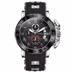 VANTE SERIES High-Performance Black Chronograph Sport Watch by VOGUE VENUE-VNT017