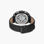 Police Men's 45 MM Black Automatic Genuine Leather Watch | PEWGE0040003 - Image 3