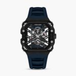 Police Disruptor 1 Men's 45MM Black Multifunctional Silicone Strap Watch | PEWGM0072001
