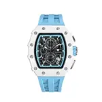 Men's Silicone Analog Watch TB8204QA-02 - 43.5x0.6 mm