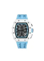 Men's Silicone Analog Watch TB8204QA-02 - 43.5x0.6 mm