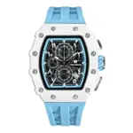 Men's Silicone Analog Watch TB8204QA-02 - 43.5x0.6 mm