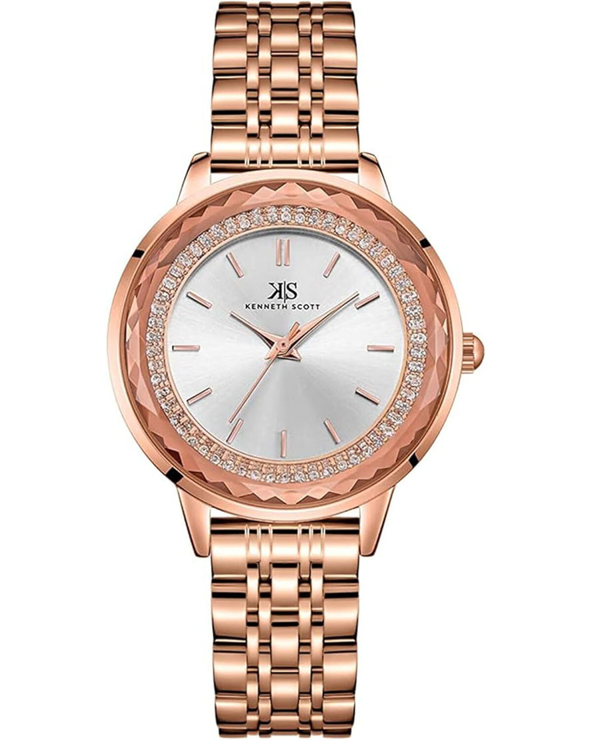 Kenneth Scott K22532-RBKW Analog Watch