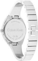 Calvin Klein Women's Quartz Stainless Steel Case and Bangle Bracelet Watch, Color: Silver (Model: 25200234), silver - Image 3