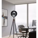 Premium Vintage Tripod Floor Clock | Adjustable Wooden Stand | Antique Style Decorative Standing Clock for Living Room, Office & Home Décor