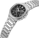 Cerruti 1881 Trento Black Dial Stainless Steel Bracelet Multifunction Watch for Men, 40mm - Image 4