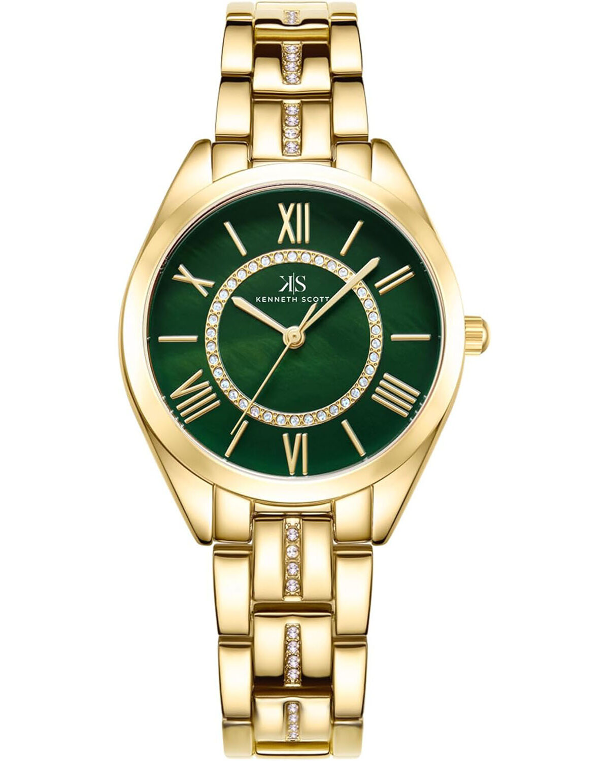 Kenneth Scott K23510GBGH Analog Watch